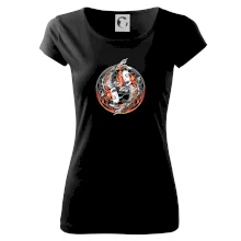 Yin & Yang Koi kapor - oranžový