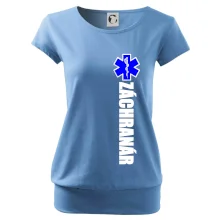 Nápis Záchranár + hviezda