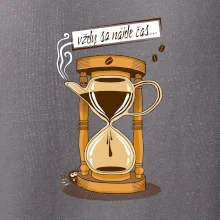 Vždy sa nájde čas na kávu (Pecka design)