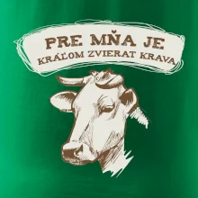 Pre mňa je kráľom zvierat krava