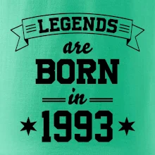 Legends are born in 1993