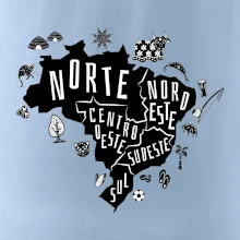 Brazília mapa a zvyky