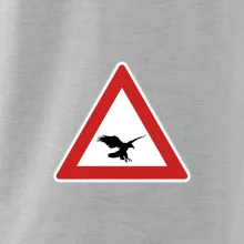 Dopravná značka - Pozor orol Dopravná značka - Pozor orol