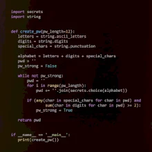 Python Generátor hesiel