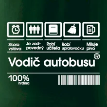 Čiarový kód - Vodič autobusu
