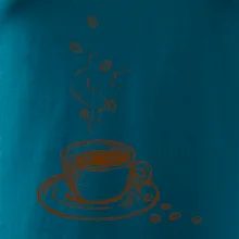 Hrnček plný čerstvej kávy