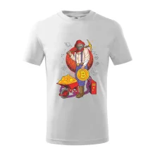 Baník ťaží Bitcoiny