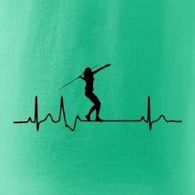 EKG hod oštepom žena