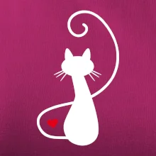 Zamilovaná mačka spredu