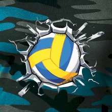 Volejbal lopta v triku