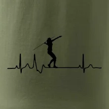 EKG hod oštepom žena