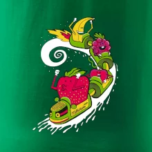 Milkshake vlak kreslený