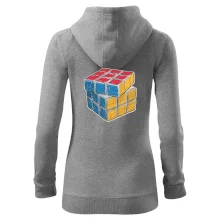 Rubikova kocka kreslená