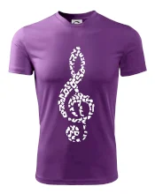 Husľový kľúč z nôt