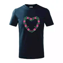 Červené tulipánové srdiečko (Pecka design)