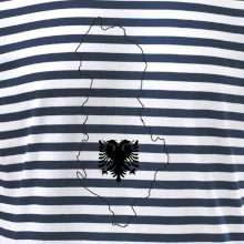 Albánsko obrys mapa Albánsko obrys mapa