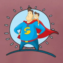 Táta superman - chlapec