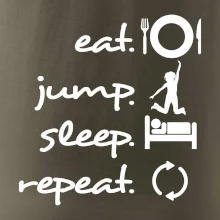 Eat jump sleep repeat