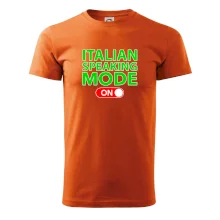Italian speaking mode - ON