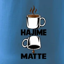 Hajime matte káva judo