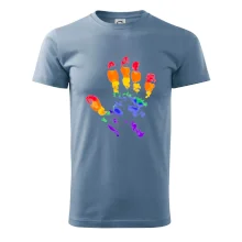 LGBT hand print