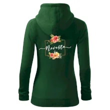 Nevesta štvorec oranžový