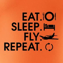 Eat sleep fly repeat Eat sleep fly repeat