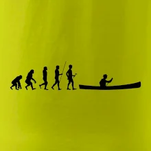 Evoluce kanoe stará