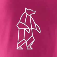 Geometria ľadový medveď stojaci