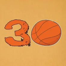 Basketball okrúhle narodeniny 30