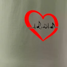Moje srdce bije pre hudbu - srdce malé