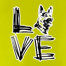 Nemecký ovčiak love