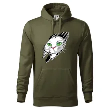 Kočka v roztrženém triku