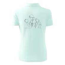 Fitness muž jedným ťahom