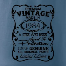 Vintage Etiketa - 1984