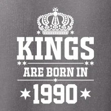 Kings are born in 1990