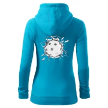 Florbal lopta v triku Florbal lopta v triku