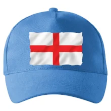 Anglická vlajka vejúca