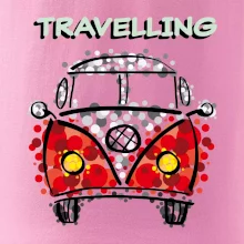 Traveling kreslené auto (lulu_art)