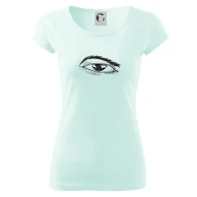 Párový motív - oko prižmúrené