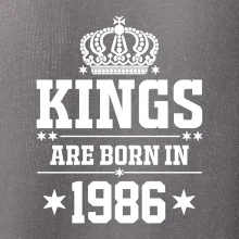 Kings are born in 1986