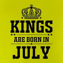 Kings are born in July