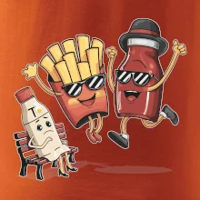 Súboj o hranolky kečup tatárka