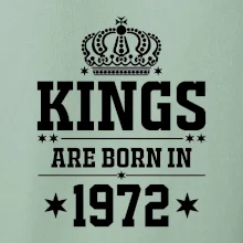 Kings are born in 1972