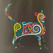 Mačka farebné krivky