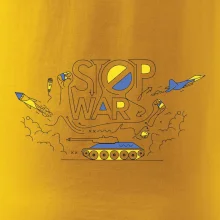 Stop war - Ukrajinské farby Stop war - Ukrajinské farby