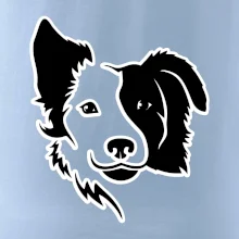 Border kólia obrys hlavy