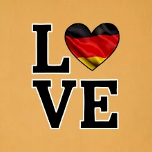 Love Nemecká vlajka