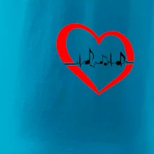 Moje srdce bije pre hudbu - srdce malé