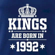 Kings are born in 1992 Kings are born in 1992
